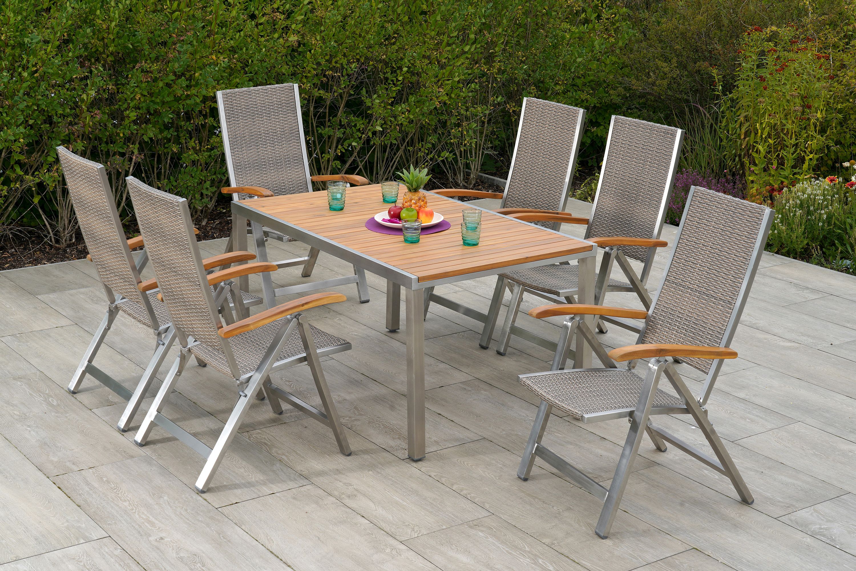 Merxx San Severo Set 7tlg. TIsch 150 x 90 cm