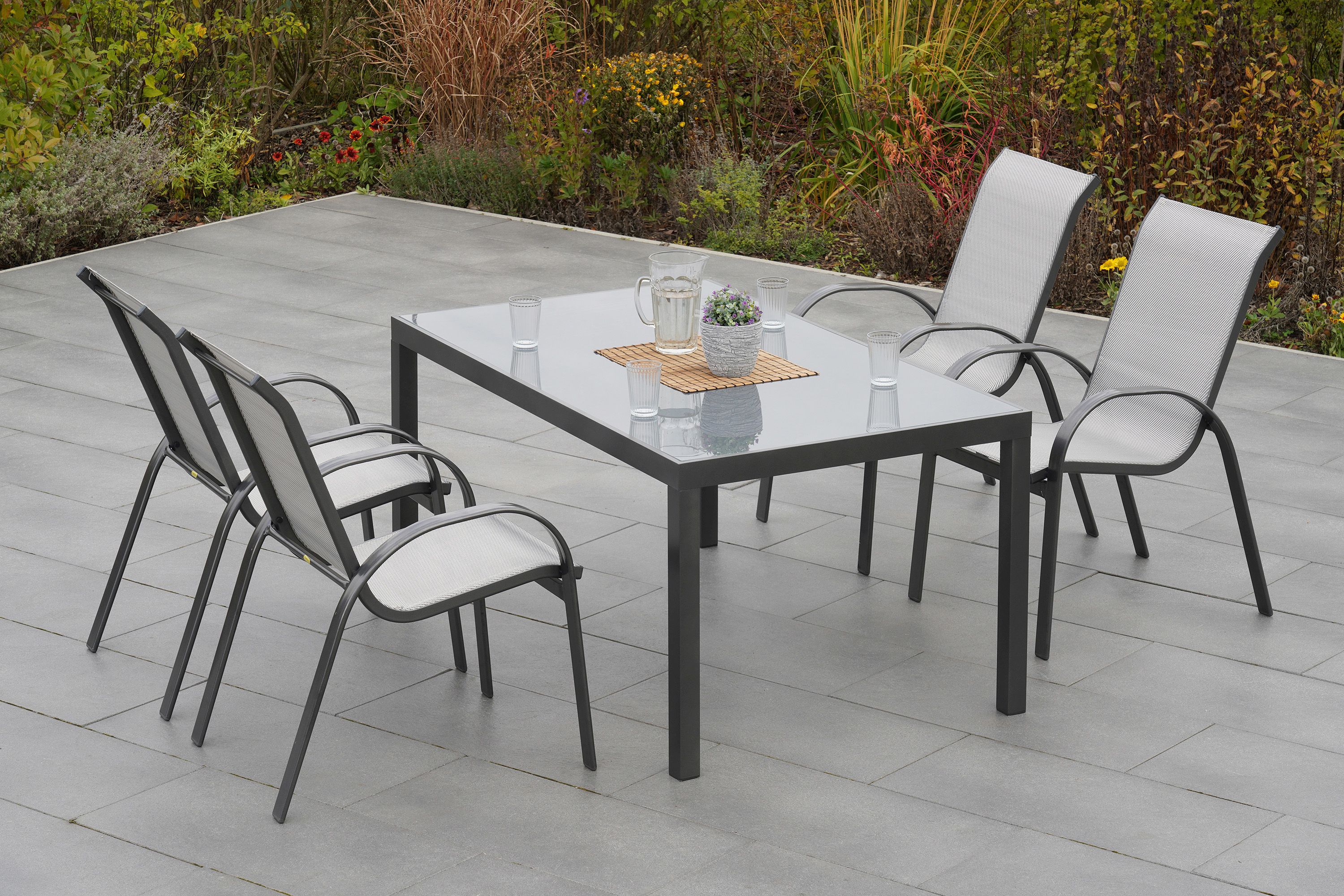 Merxx Amalfi Set 7tlg. Tisch 150 x 90 cm