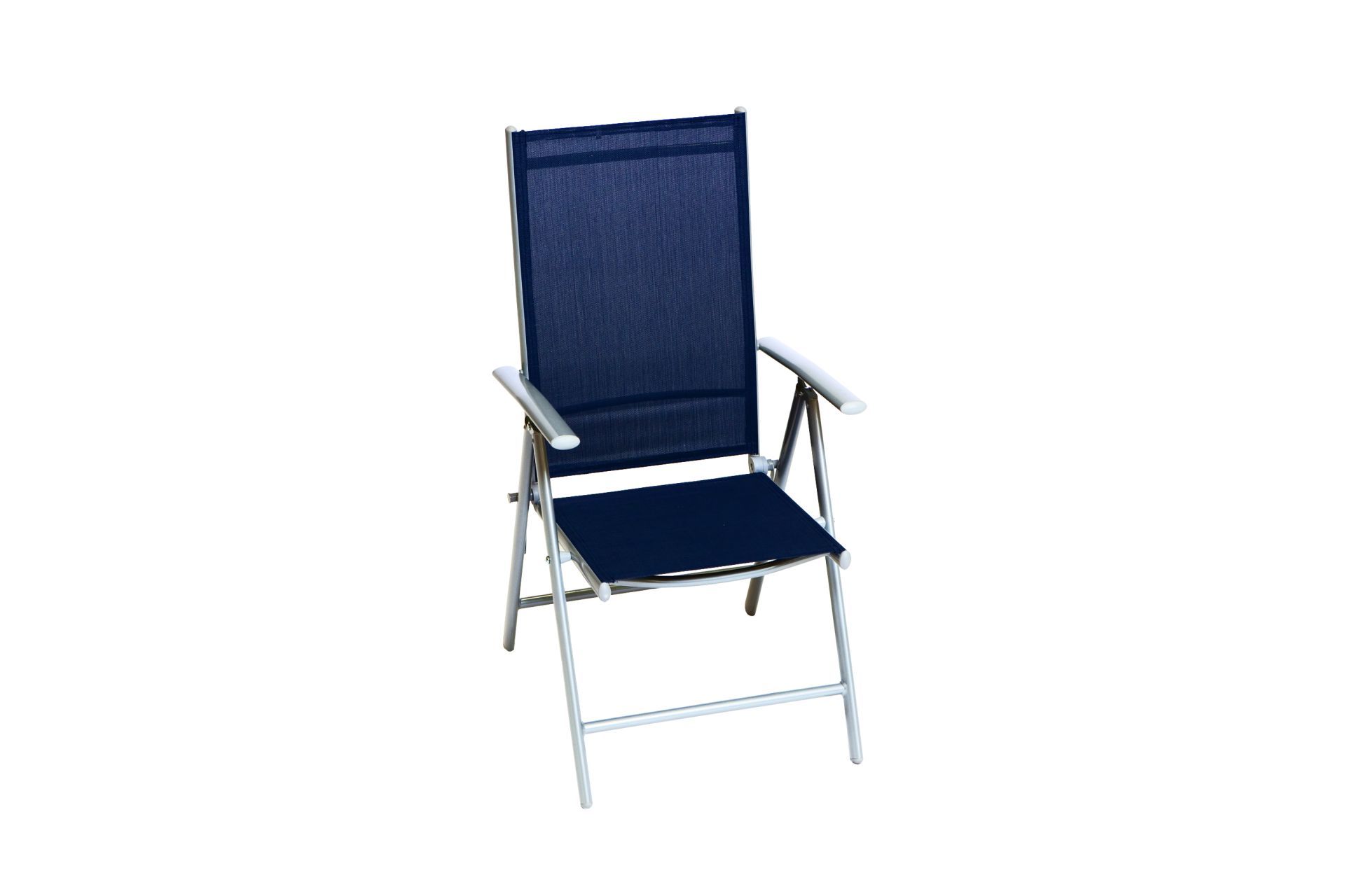 Merxx Amalfi Klappsessel 5 Pos. Marineblau - 2er Set