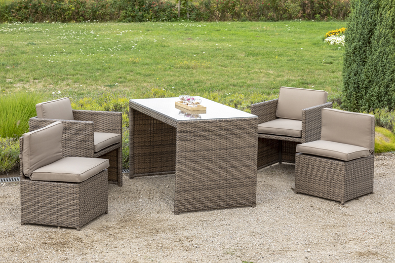 Merxx Merano Set 11tlg. Tisch 128 x 70 cm