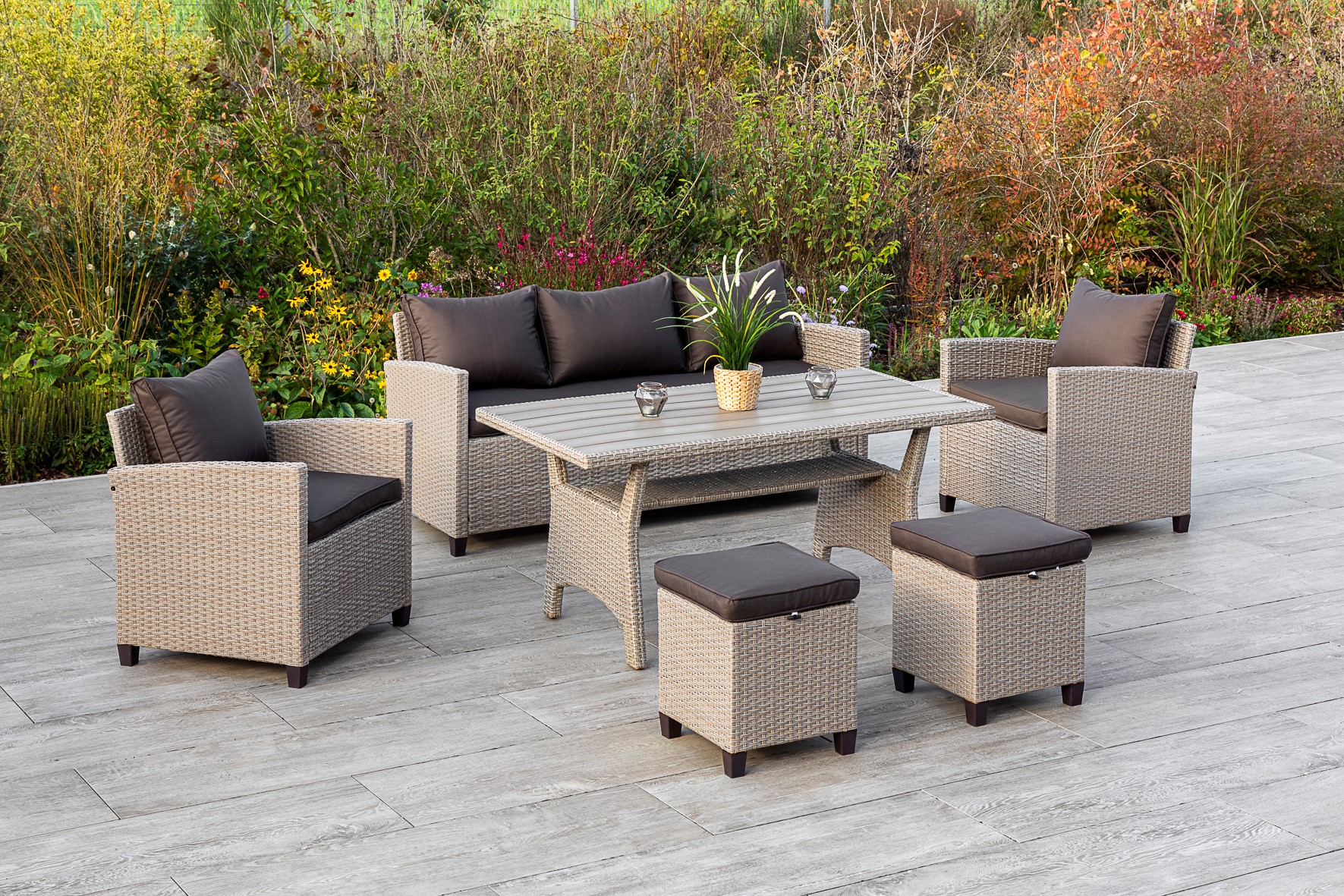 Merxx Striano Set Tisch 75 x 144 cm