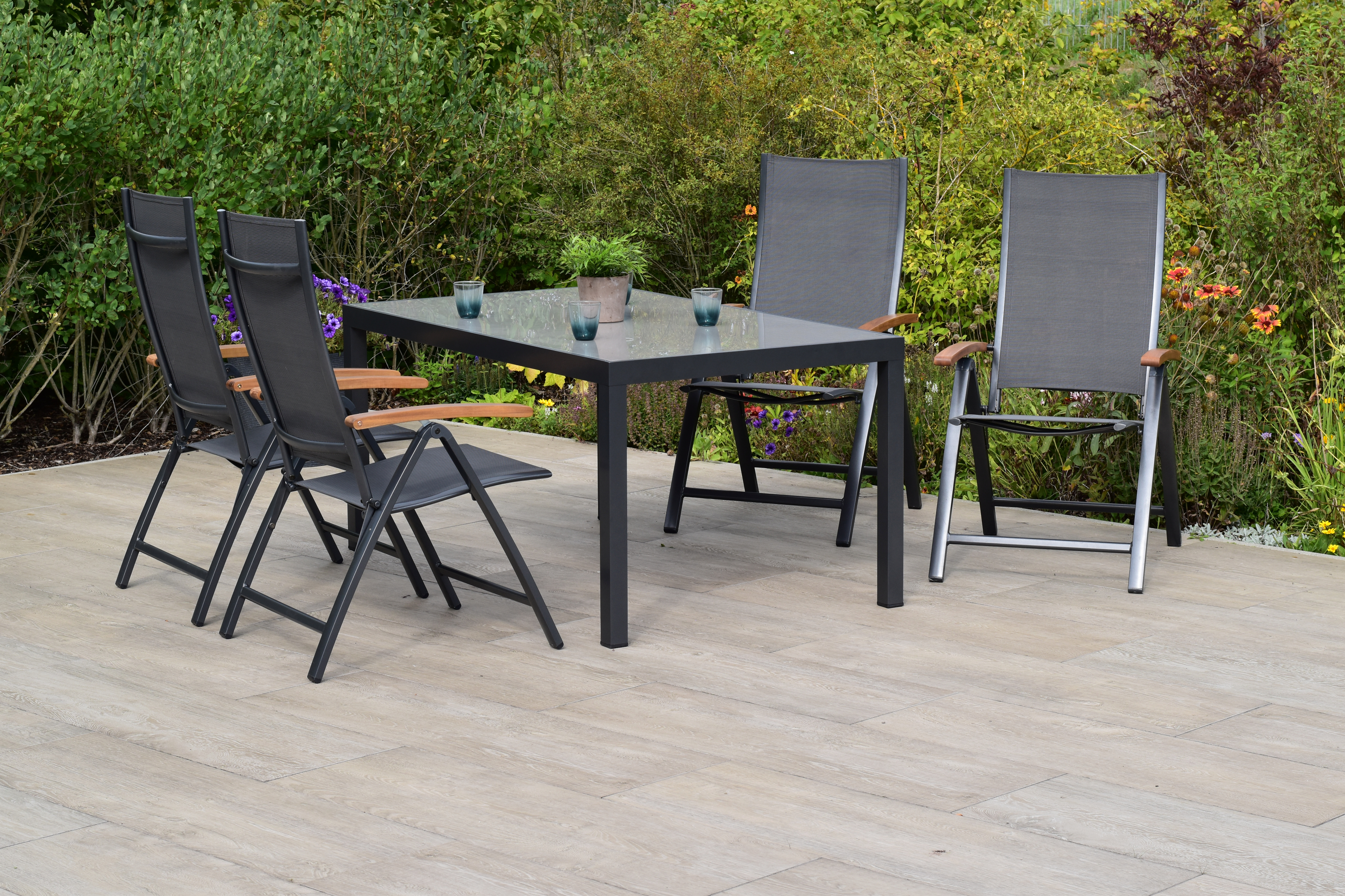 Merxx Toblino Set 5tlg. mit Tisch 150 x 90 cm