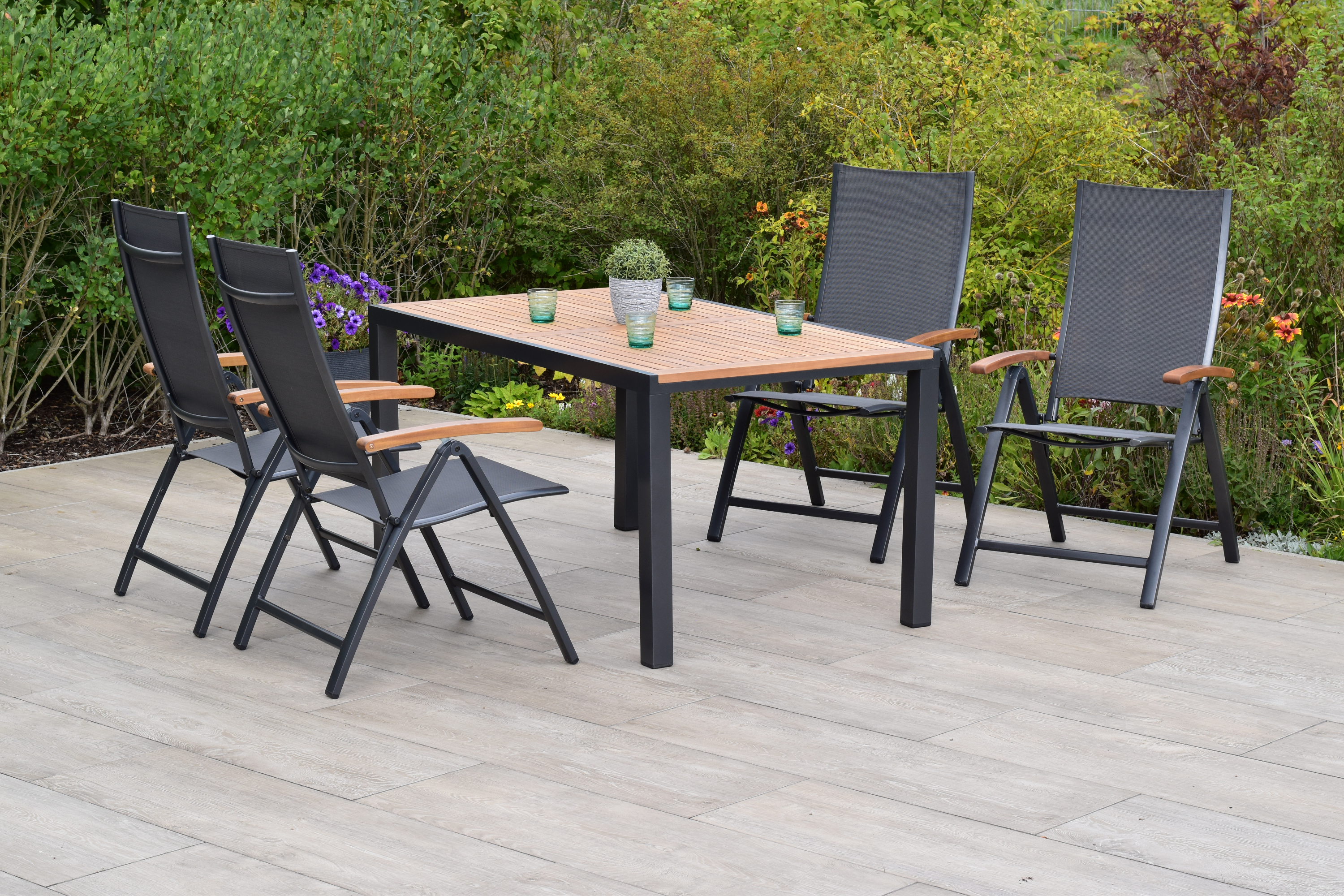 Merxx Toblino Set 5tlg. mit Tisch 150 x 90 cm